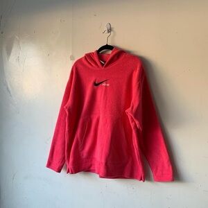Vintage Y2K Nike Hot Pink Terrycloth Fleece Hoodie Size XL